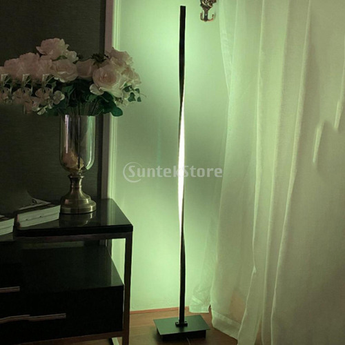 Led Lámpara De Piso De Esquina Poste De Pie Luz Color