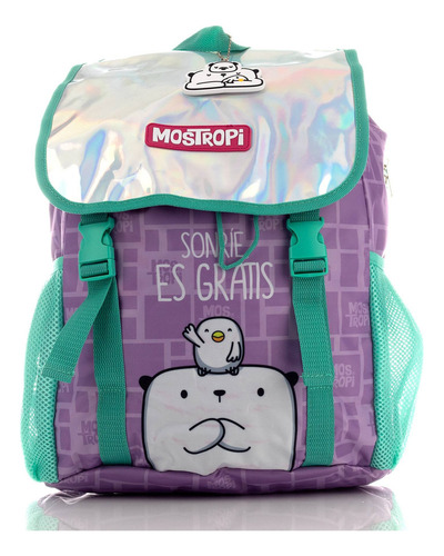 Mochila Mostropi Opi Purple Color Morado
