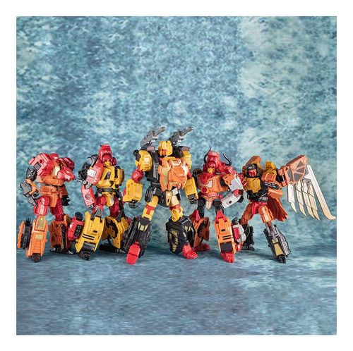 51cm Transformer Predacons Predaking,5 En 1 Extragrande