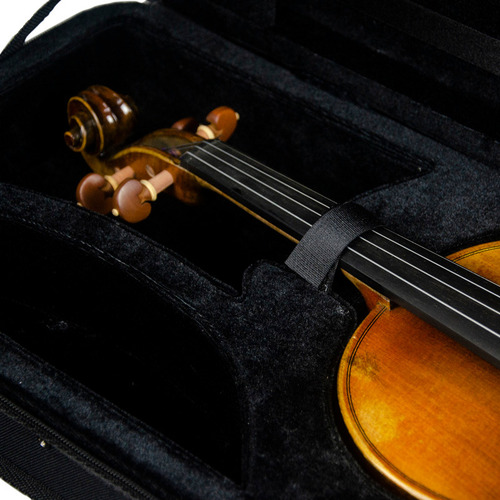 Estojo Case Violino Erudithus #406 Retangular 4/4 Preto