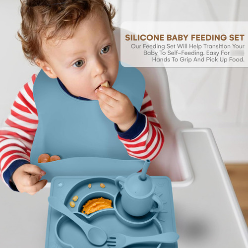 Childlike Behavior Juego De 5 Alimentación Silicona Mmg
