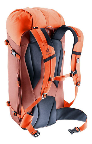 Mochila de escalada Guide Mountaineering Deuter, color pajizo, 30 litros