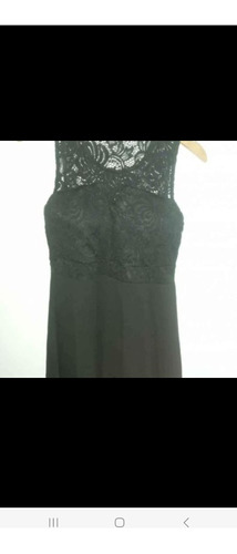 Vestido Negro De Fiesta Corto Talle M