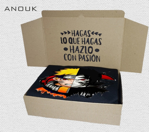 Imagen 2 de 10 de Buzo Hoodie Personalizado Saco Naruto Estampado Unisex
