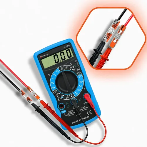 Multímetro Digital Minipa Et-1002 10a Cat I 600v