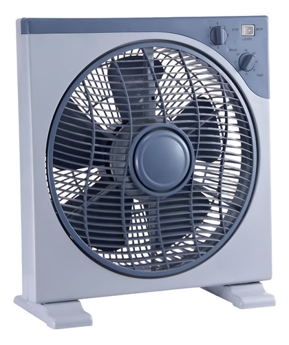 Turbo Ventilador Cuadrado C/temporizador Con Rejilla Tres Velocidades Silencioso Alta Calidad Everest