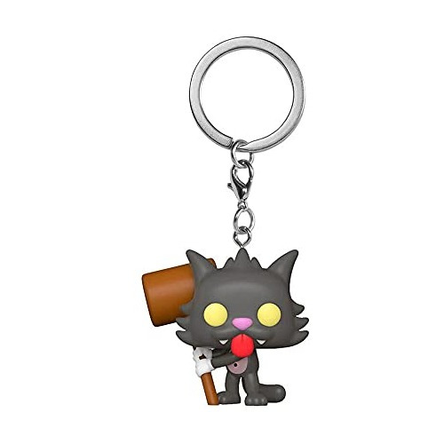 Funko Pop! Llavero: Los Simpson - Scratchy Multicolor