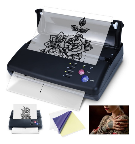Impresora De Tatuajes Papel De Impresión Térmica De Cortesía