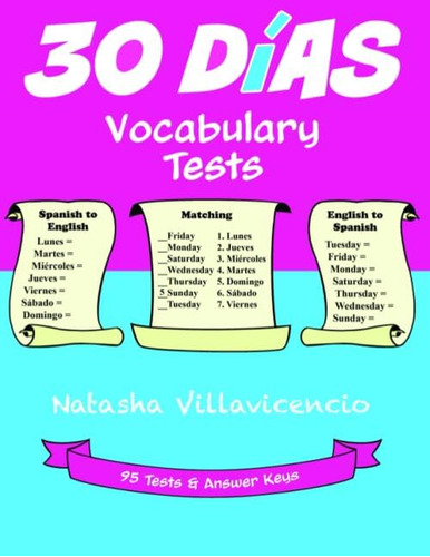 Libro: 30 Dias: Vocabulary Tests