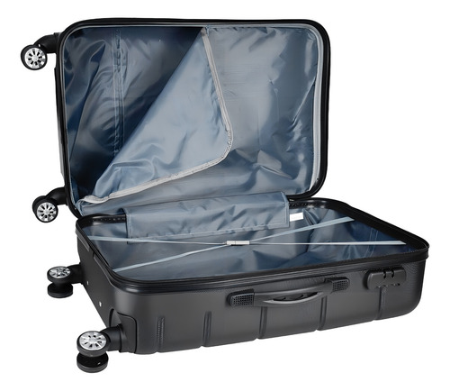 Maleta De Viaje Bolton 43x26x65 Cm Color Negro