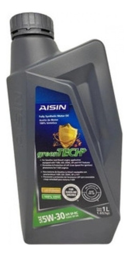 Aceite Sae 5w-30 Ful Sintético Aisin Gasolina/diesel