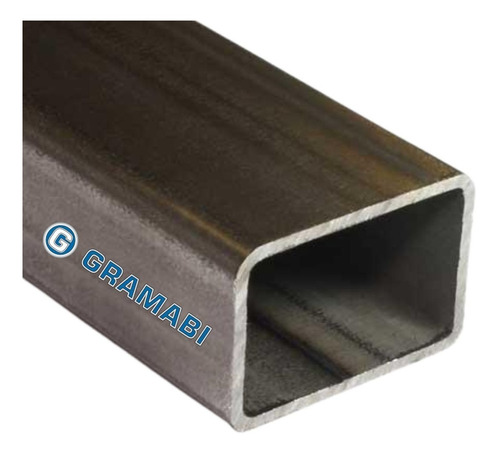 Caño Estructural Rectangular De 70 X 50 X 2,00 Mm Gramabi Barra De 6 Mt De Largo Tubo 70x50x2 Medidas Hierro 70x50