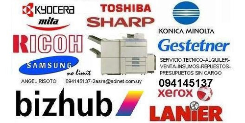 Servicio Tecnico Fotocopiadoras-impresoras-venta-alquiler-