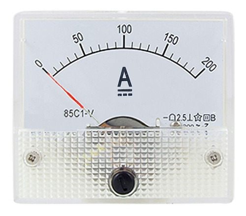 Amperimetro Analogico 200 A Corr Continua Para Panel + Shunt