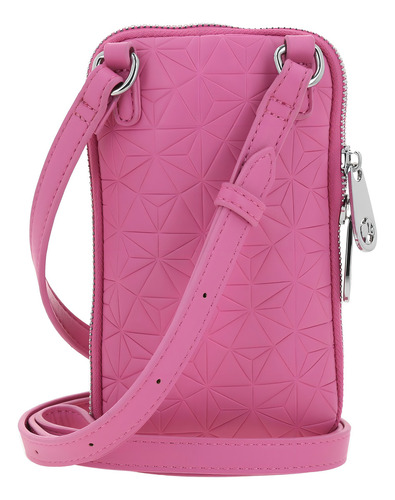 Bolsa Cigarrete Barbie Gorett Hile Br24082-p Color Rosa Correa De Hombro Rosa Diseño De La Tela Lisa