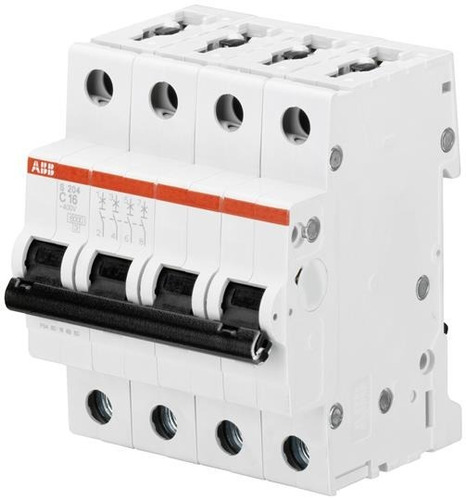 Abb 2cds254001r0164 Mini Interruptor S204-c16 Amps