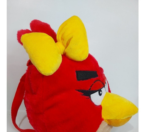 Peluche Mochila Angry Birds Chica Rovio 32x26cm