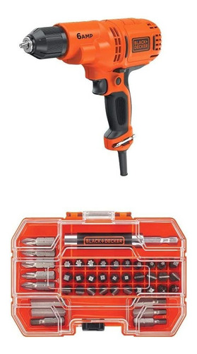 Black  Decker - Taladro Con Cable (6,0 Amperios, 3/8 Pulgada