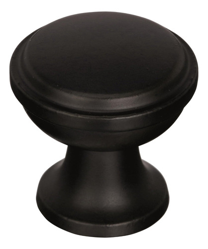 Amerock | Pomo De Gabinete | Bronce Negro | 1-3/16 Pulgadas.