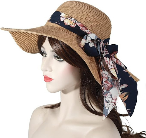 15 Sombreros De Verano/playa Para Mujer Flexible Plegable