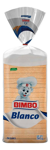 Pan Blanco Bimbo Chico 360g