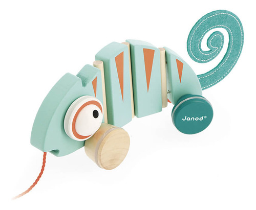 Pulling Chameleon - Juguete de madera - Janod