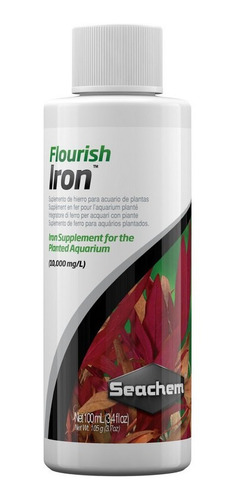 Abono Hierro Plantas Seachem Iron 100 Ml