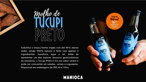 Imagem 6 de 7 de Molho De Tucupi Preto 150ml 100% Natural Shoyo Do Pará