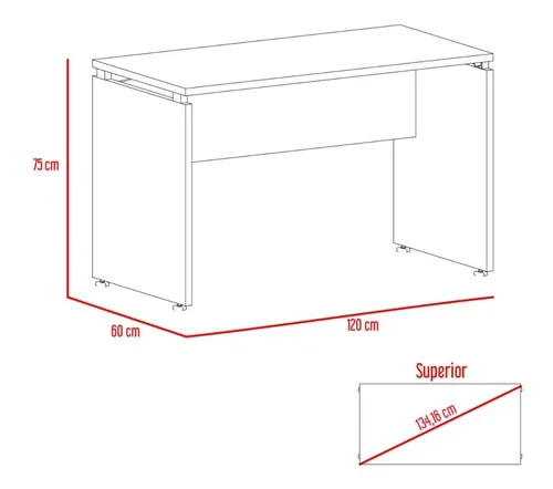 Mesa Escritorio Home Office M-120