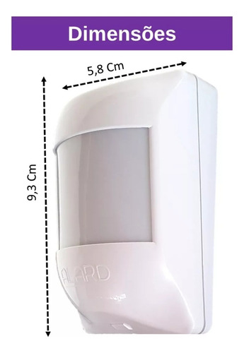 Kit Alarme Alard Max 4 Com Modulo Wifi Configurado Plug P2