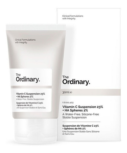 The Ordinary. Vitamin C Suspension 23% + Ha Spheres 2%. 30ml