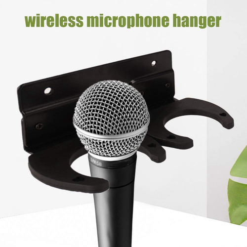 Soporte De Micrófono Inalámbrico Universal Para Colgar En La