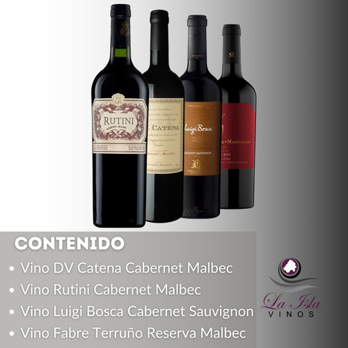 Imagen 3 de 10 de Vino Catena Zapata + Rutini + Luigi Bosca + Fabre Montmayou