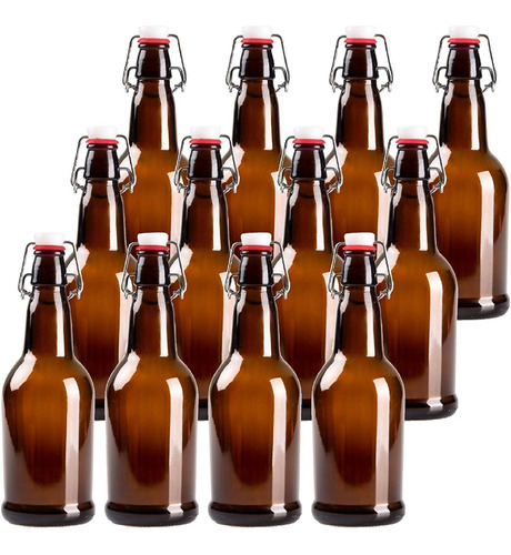 Botellas Para Cerveza Barcaloo, Para Elaboración Casera, X12