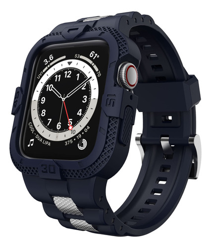 Malla Para Apple Watch Series 9 8 7 45mm/44mm/42mm Azul