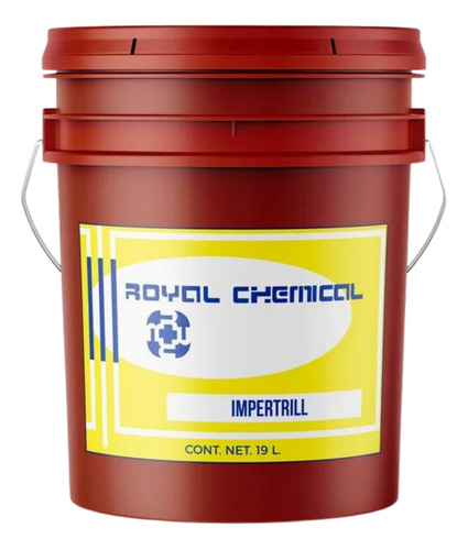 Pintura Impertrill Blanco 100% Lavable 19 L Semi Mate 