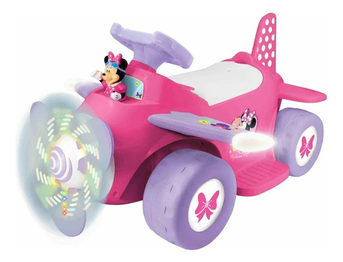 Avion Electrico De Minie Mouse De 6v 