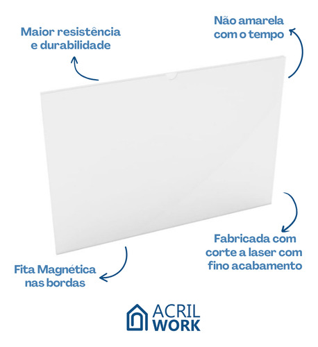 Display Porta Folha | Modelo Sanduíche - Paisagem A4