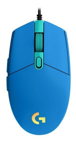 Mouse Gamer Logitech G203 Lightsync Azul