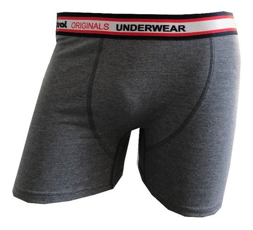 Boxer De Algodon Con Lycra Liso Solid | Mistral (19830)