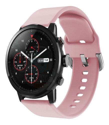 Pulsera de silicona con cierre para Amazfit Stratos 2 3 Color Rose