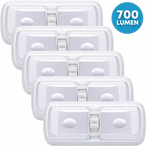 Kohree Luz Led Techo 12 5 Para Caravana 700 Lumene Doble