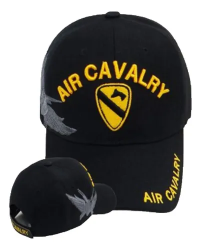 Gorra Militar De Caballería Aérea Negra