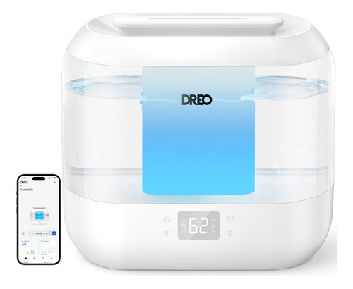 Umidificador Inteligente Dreo Hm311s 4l Cool Mist Para Quart