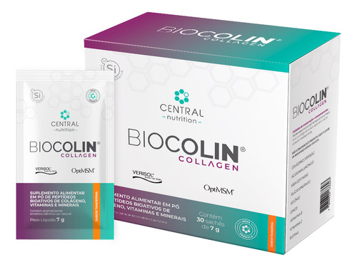 Biocolin® Collagen Colágeno Verisol + Msm - 7g 30 Sachês