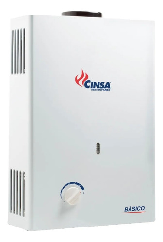 Calentador De Agua Para 1 Servicio. Gas Natural Cinsa B-6e 