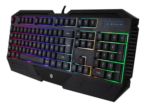 Teclado Gamer Hp K110 Rgb Led Para Pc/ps4/switch/xbox 