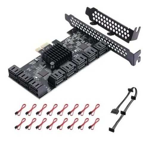 Pcie Sata 16 Pci-e To 16-port Sata 3.0 Ideal Chia Mineria