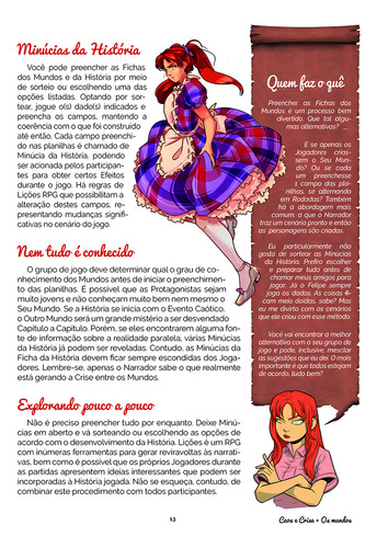 Lições RPG: um jogo narrativo entre mundos, de Valpaços, Jorge. Editorial Avec Editora e Comércio de Livros Ltda., capa dura em português, 2022