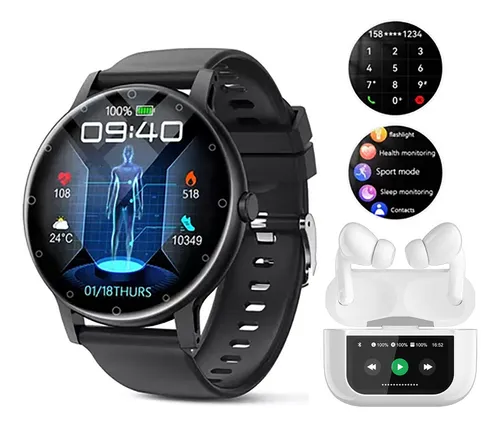Reloj inteligente hombre para iphone hotsell